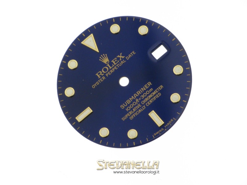 Rolex submariner deals quadrante blu
